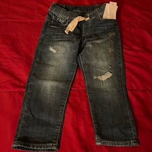 Toddler boys blue jeans